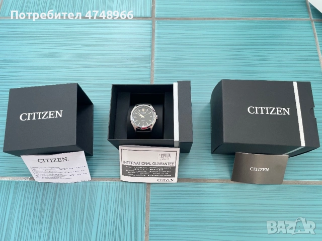 Чисто нов часовник Citizen Eco-Drive AW1750-18E, снимка 3 - Мъжки - 53629901