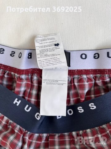 Памучни боксерки HUGO BOSS, размер XL, снимка 5 - Бельо - 46971501