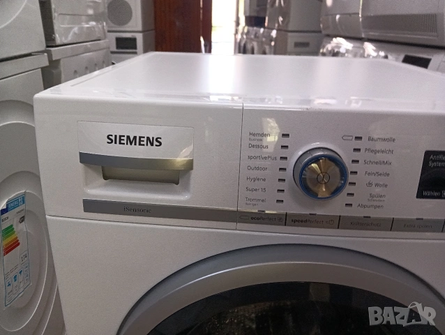 Пералня Сименс Siemens IQ 7000 Made in Germany A+++ 9кг 2 години гаранция!, снимка 6 - Перални - 54297791