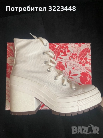 Високи кецове Converse, снимка 3 - Кецове - 52315988