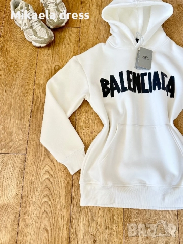 Balenciaga!Страхотно топло ежедневно худи Balenciaga.С М Л размер, снимка 7 - Суичъри - 52150538