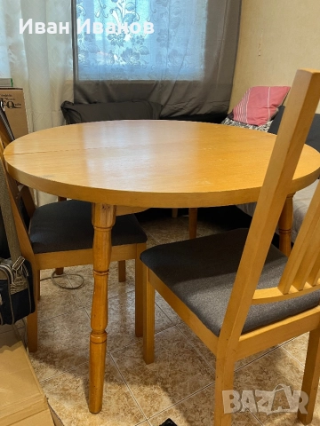 Кухненска маса, снимка 3 - Маси - 51580379