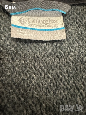 Мъжко!Columbia Tough Hiker Full Zip Fleece размер ХЛ, снимка 6 - Суичъри - 53609041