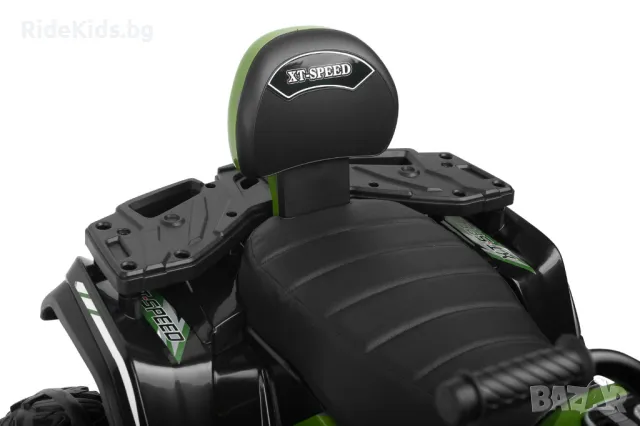 Акумулаторен детски Quad 24V, 4x4, Музикален модул с Bluetooth и USB | Ева Гуми, Зелен, снимка 8 - Детски велосипеди, триколки и коли - 50409569
