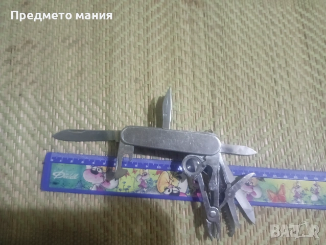 Лот от 3 ножа – Кухненски нож, Мултифункционално ножче и Декоративна кама, снимка 3 - Ножове - 53952447