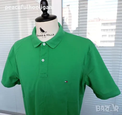 Tommy Hilfiger Regular Fit Casual Polo - страхотна мъжка тениска размер XL , снимка 3 - Тениски - 47091976