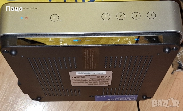 HDMI SPLITTER HVS 5208, снимка 8 - Стойки, 3D очила, аксесоари - 52841429