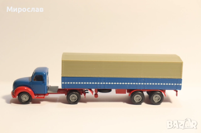 BREKINA H0 1/87 MAGIRUS TIR КАМИОН МОДЕЛ