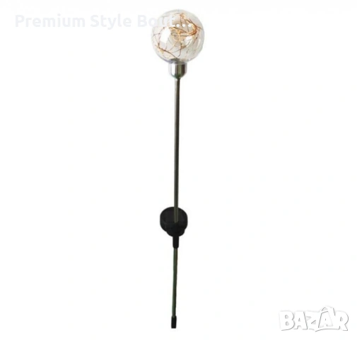 Соларни лампи сферичен LED, IP66, време за разреждане над 8ч, снимка 3 - Соларни лампи - 54038189