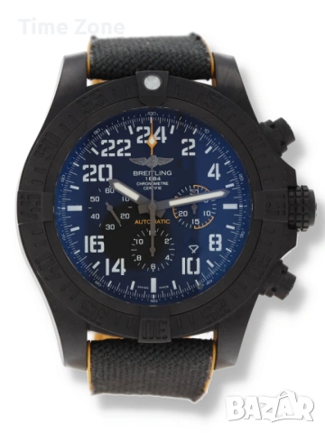 Breitling Avenger Hurricane Chronograph 45mm Black Dial Black PVD