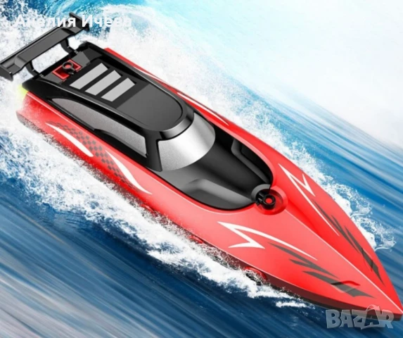2.4G електрическа високоскоростна лодка с дистанционно , снимка 4 - Други - 51257444
