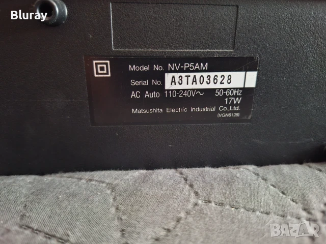 Видеорекордер Panasonic P5, снимка 4 - Плейъри, домашно кино, прожектори - 51285163