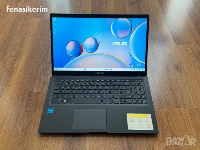 НОВ 15.6' Full HD IPS Core i3-1115G4 Asus VivoBook 8GB DDR4/256GB NVMe/HDMI/USB 3.2 C/Win 11 Бат 8ч, снимка 2 - Лаптопи за дома - 47462429