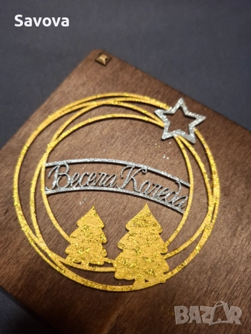 Дървени картички - пликове за пари, снимка 5 - Ръчно изработени сувенири - 52127613