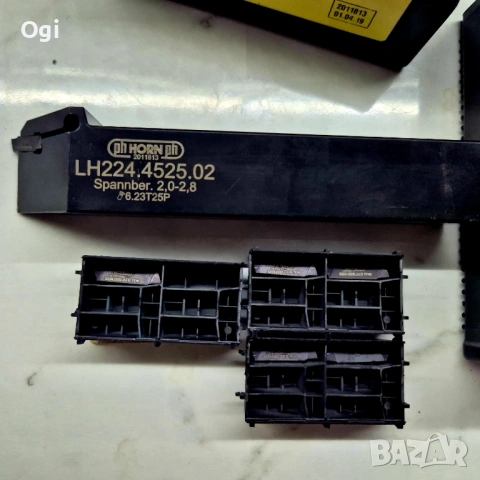 Стругарски нож със сменяеми пластини HORN, снимка 4 - Стругове - 53797132