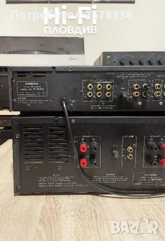 ONKYO P-3060 + M-5060 В ТОП СЪСТОЯНИЕ !!!, снимка 8 - Аудиосистеми - 53002493