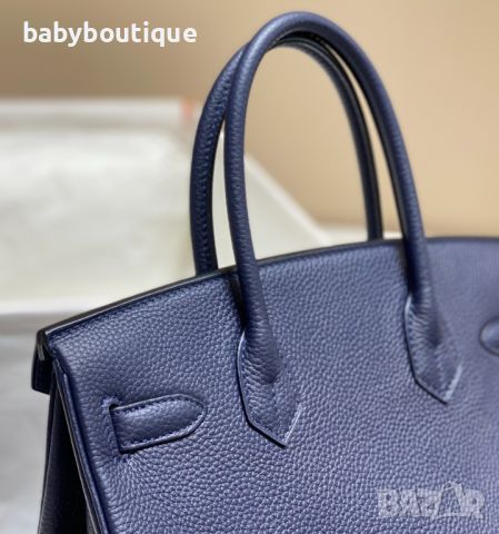 Hermes Birkin Deep Blue , снимка 4 - Чанти - 45397012