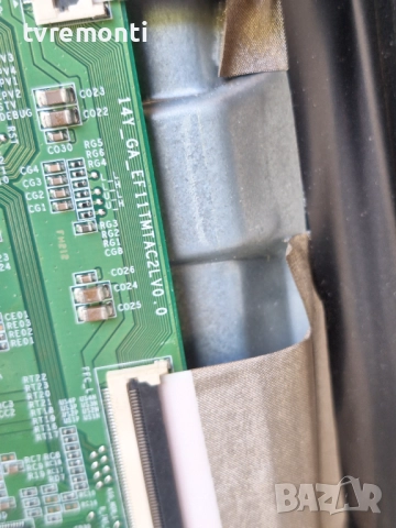TCON BOARD 14Y_GA_EF11TMTAC2LV0.2 за 40-инчов телевизор JTC DVBPS14003HCAS, с дисплей LSC400FN04-W, снимка 2 - Части и Платки - 51675660
