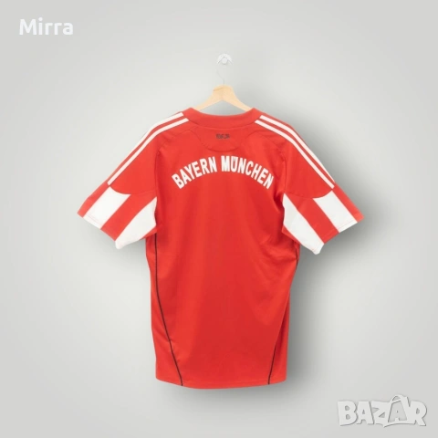 Vintage Adidas Bayern Munchen 2010/11 Home Футболна Jersey Тениска, снимка 2 - Тениски - 52080245