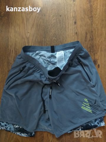 Nike Wild Run - страхотни мъжки панталони КАТО НОВИ ХЛ, снимка 8 - Спортни дрехи, екипи - 46579740