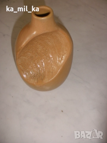 Ваза-керамика-кафява, снимка 7 - Вази - 52916081