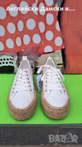 Английски дамски еспадрили, снимка 5 - Дамски ежедневни обувки - 53884978