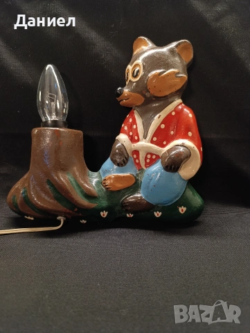 Съветска детска лампа за стена , снимка 3 - Антикварни и старинни предмети - 53819678