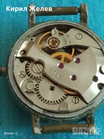 Стар механичен часовник дамски СССР за части ремонт КОЛЕКЦИЯ 48066, снимка 8 - Антикварни и старинни предмети - 50374742