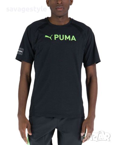 Мъжка тениска PUMA Fit Ultrabreathe Triblend Training Tee Black, снимка 1 - Тениски - 46424106