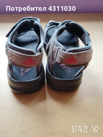 Туристически сандали Adidas употребявани, бежови, номер 36, снимка 3 - Детски сандали и чехли - 53365888
