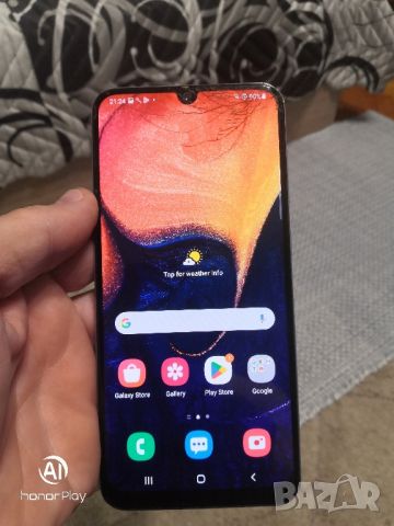 Samsung Galaxy A50 с калъф, снимка 1 - Samsung - 44150166