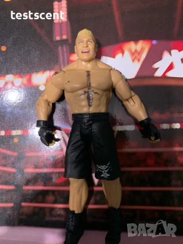 Екшън фигура WWE Brock Lesnar Брок Леснар Mattel figure играчка WWE UFC MMA basic, снимка 2 - Колекции - 48509114