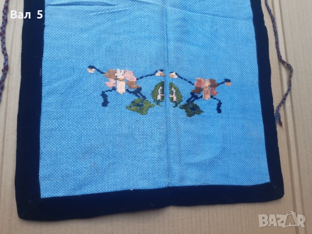 Автентична тъкана  престилка , носия, снимка 2 - Антикварни и старинни предмети - 51049805