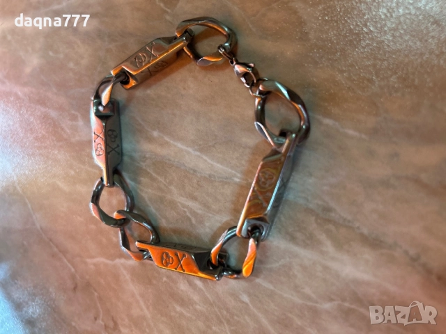 Масивна гривна неръждаема стомана, снимка 4 - Гривни - 52747838