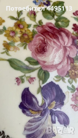 Антична рядка чиния Бавария, снимка 5 - Други ценни предмети - 50678644