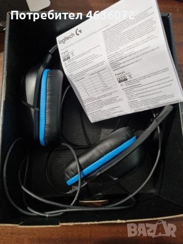 Logitech G432 , снимка 2 - Слушалки за компютър - 53294914