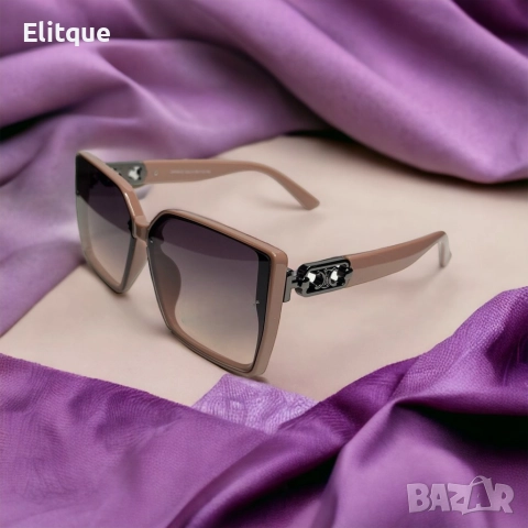 Модерни дамски слънчеви очила Super Golden Sun - луксозен дизайн YJZ111/YJZ112, снимка 11 - Слънчеви и диоптрични очила - 52889082