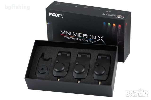 Комплект сигнализатори Fox Mini Micron X