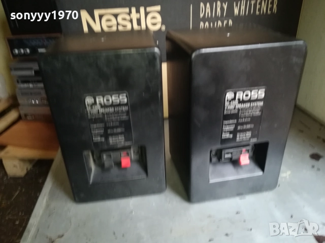 ROSS METTAL SPEAKERS-ВЧЕРА ВНОС ОТ SWISS 0711251538LCHERY2, снимка 6 - Тонколони - 52333311