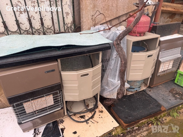 Използвани газови печки с бутилки - 4 броя