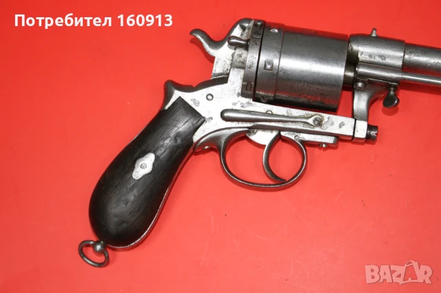 Оригинален дългоцевен револвер Гасер Gasser M1870 Виена., снимка 2 - Антикварни и старинни предмети - 51142067