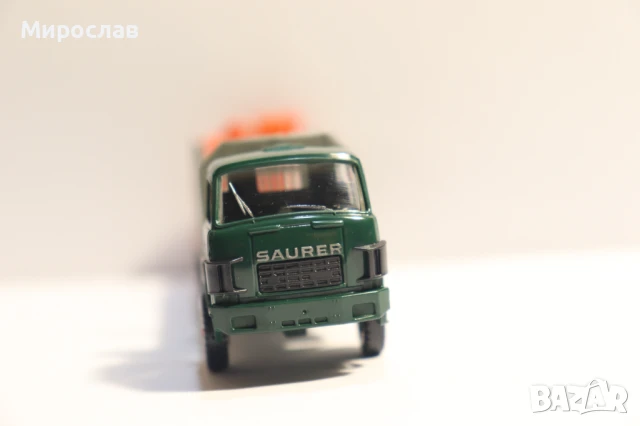 RMM  H0 1/87  SAURER  KАМИОН МОДЕЛ ДЪРВАРКА КОЛИЧКА , снимка 3 - Колекции - 51157744