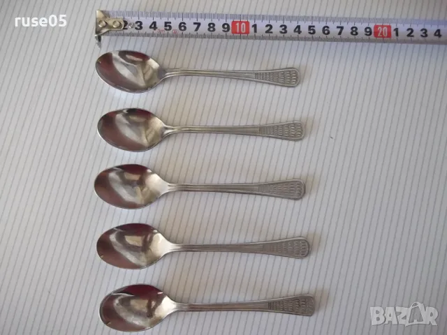 Лот от 5 бр. лъжици "Перла"