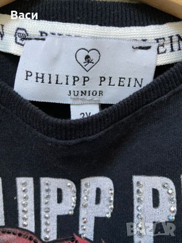 Philipp Plein junior оригинална детска тениска, снимка 3 - Детски тениски и потници - 46723604