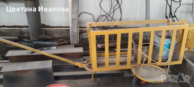 Количка за материали , снимка 2 - Други машини и части - 52116959