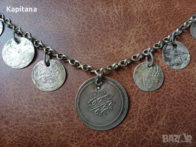 Кюстек(накит) за народна носия, снимка 8 - Антикварни и старинни предмети - 51243859