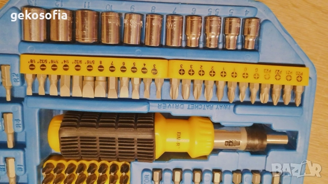 Комплект инструменти 101 части MANNESMAN / тип GEDORE, снимка 10 - Други инструменти - 52790434