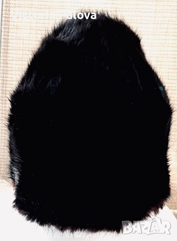 Шапка от заек с лъскав косъм  за модерни малки момичета, снимка 8 - Шапки - 52268547