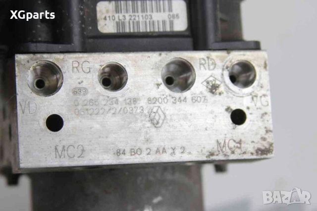 ABS за Renault Megane Scenic II 1.9dci 120 к.с. (2003-2009) 0265950300, 0265234138, снимка 2 - Части - 52660588