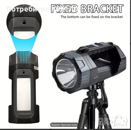 супер икономичен+соларен прожектор /фенер/, снимка 8 - Къмпинг осветление - 52893535